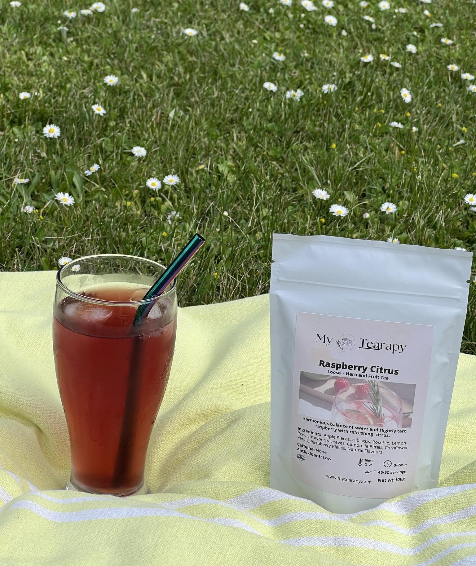 Herb & Fruit Tea - Raspberry citrus | Products – MyTearapy